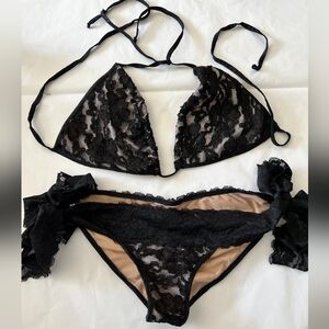 EUC hand tailored Dare Me style Bikini